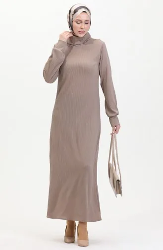 Robe Droite 0196-08 Vison 0196-08