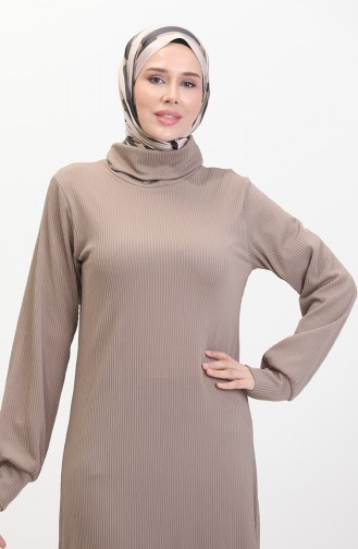 Robe Droite 0196-08 Vison 0196-08