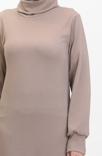 Robe Droite 0196-08 Vison 0196-08