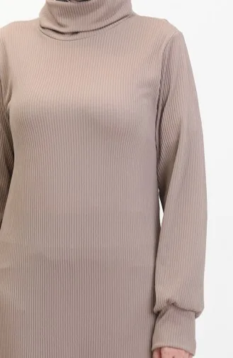 Robe Droite 0196-08 Vison 0196-08