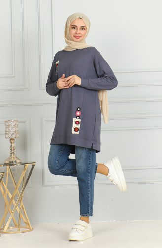 Casual Snit Araboy-tuniek 9123-02 Gerookt 9123-02
