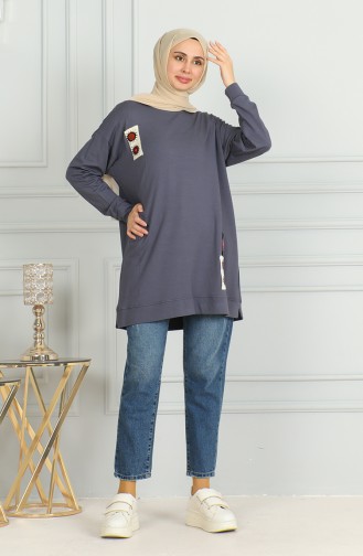 Casual Snit Araboy-tuniek 9123-02 Gerookt 9123-02