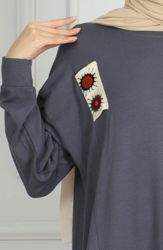 Casual Snit Araboy-tuniek 9123-02 Gerookt 9123-02