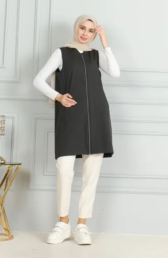 Zakvest Met Ritssluiting 5078-03 Gerookt 5078-03