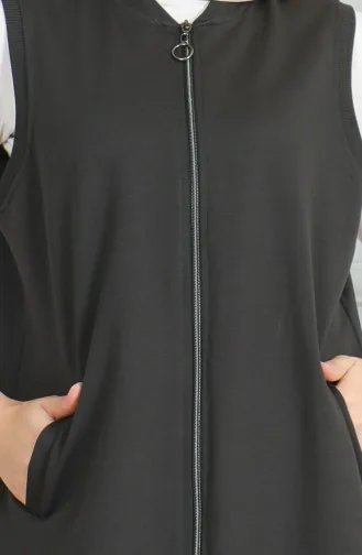 Zakvest Met Ritssluiting 5078-03 Gerookt 5078-03