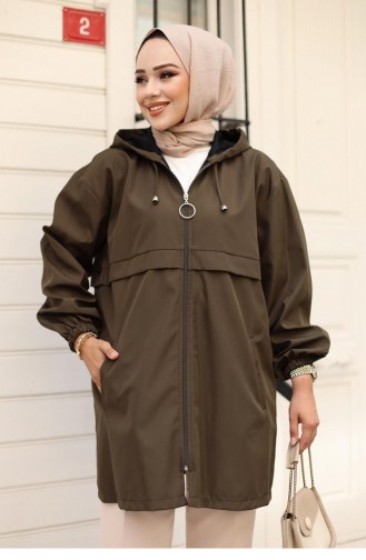 Aller Detailed Bondit Cap Khaki 1219 564