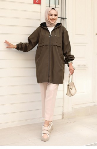 Aller Detailed Bondit Cap Khaki 1219 564