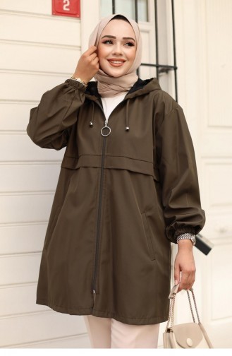 Aller Detailed Bondit Cap Khaki 1219 564