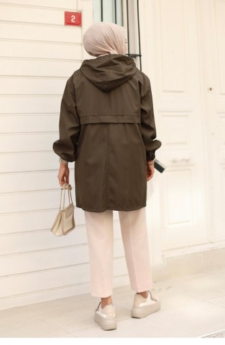 Aller Detailed Bondit Cap Khaki 1219 564