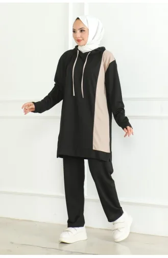 Ensemble De Sport Oversize 2094-01 Noir 2094-01
