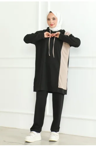 Ensemble De Sport Oversize 2094-01 Noir 2094-01
