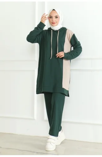 Ensemble Sport Oversize 2094-07 Vert Emeraude 2094-07
