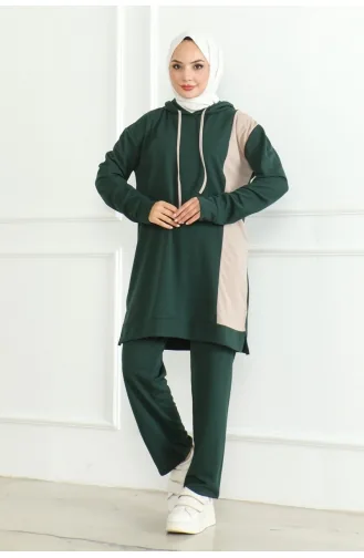 Ensemble Sport Oversize 2094-07 Vert Emeraude 2094-07