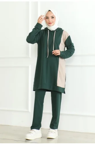 Ensemble Sport Oversize 2094-07 Vert Emeraude 2094-07