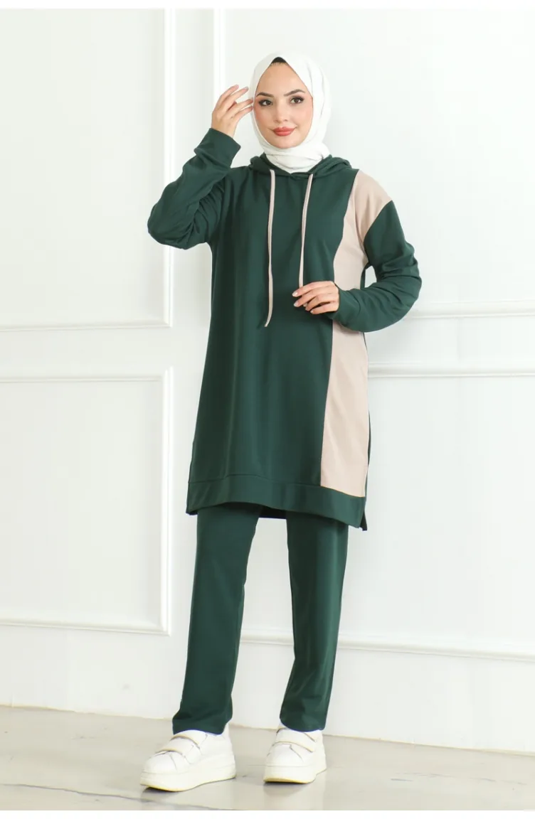 Ensemble Sport Oversize 2094-07 Vert Emeraude 2094-07