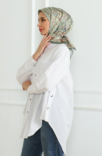 Karaca Rayon Schal 81052-04 Grün 81052-04
