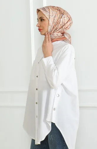 Karaca Rayon Sjaal 81052-06 Koffie Met Melk 81052-06