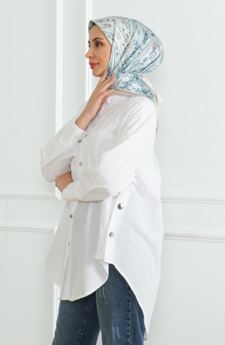 Karaca Rayon Eşarp 81052-10 Bebek Mavisi