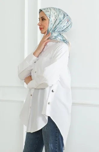 Karaca Rayon Scarf 81052-10 Baby Blue 81052-10