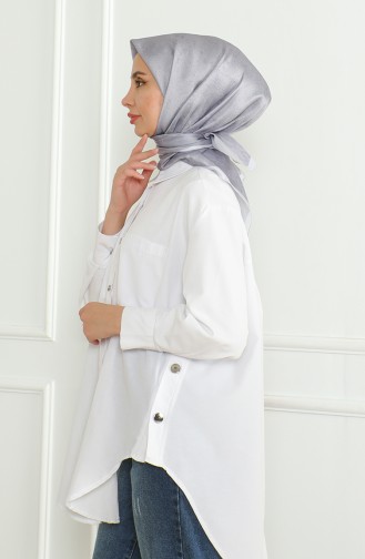 Karaca Kristal Eşarp 81053-03 Gri