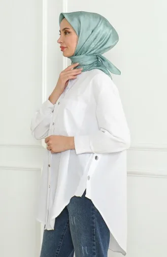 كاراجا وشاح مُزين بالكريستال 81053-05 لون أخضر فاتح 81053-05