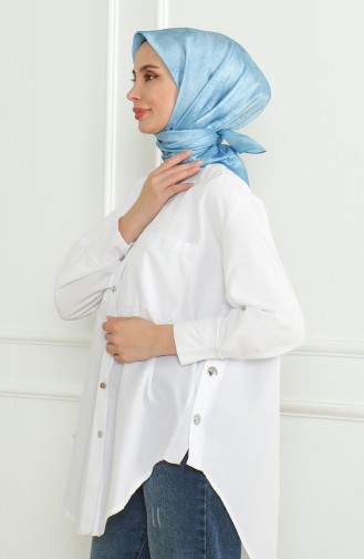 Karaca Crystal Scarf 81053-10 Baby Blue 81053-10