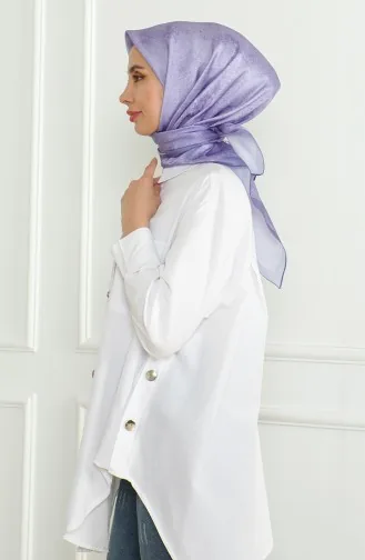 كاراكا - وشاح مُزين بالكريستال 81053-15 لون ليلكي 81053-15