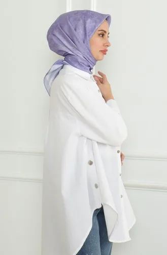 كاراكا - وشاح مُزين بالكريستال 81053-15 لون ليلكي 81053-15