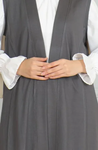 Ensemble Deux Pièces Gilet Pantalon 20046-09 Anthracite 20046-09