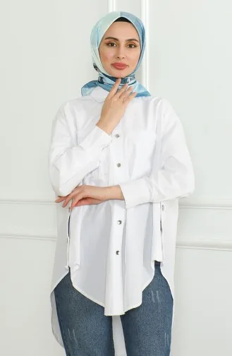 Karaca Echarpe Rayonne 81054-04 Bleu 81054-04