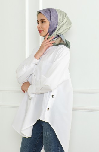 Karaca Rayon Schal 81054-06 Grün 81054-06