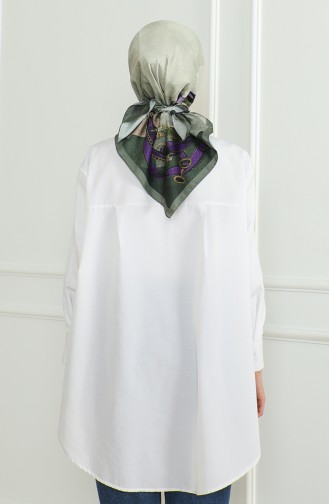 Karaca Rayon Schal 81054-06 Grün 81054-06