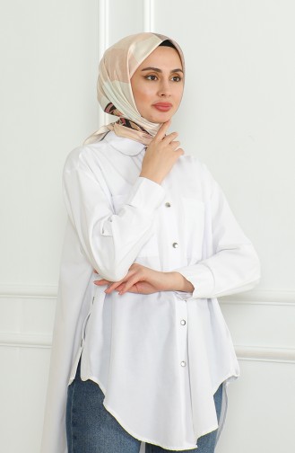 Karaca Rayon-sjaal 81054-07 Beige 81054-07