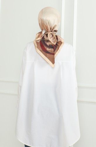 Karaca Rayon-sjaal 81054-07 Beige 81054-07