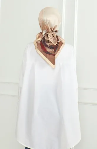 Karaca Rayon Eşarp 81054-07 Bej
