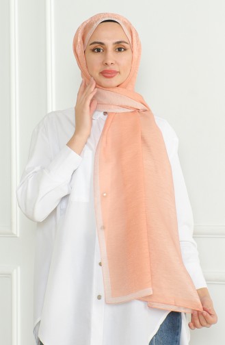 شال سادة كاراجا 81059-02 سلموني 81059-02
