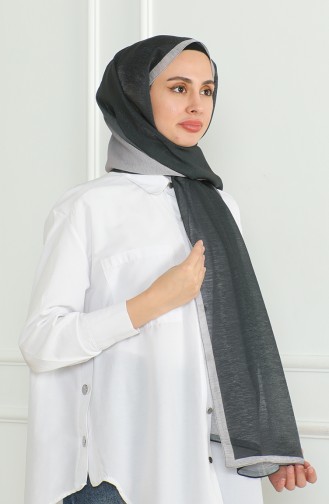 Karaca Gradient Glitter Shawl 81059-04 Black Gray 81059-04