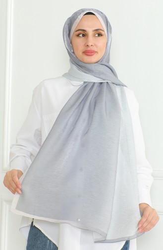 شال سادة كاراجا 81059-05 فضي رمادي 81059-05