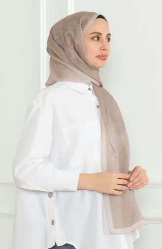Karaca Gradiënt Shimmer Sjaal 81059-06 Beige 81059-06