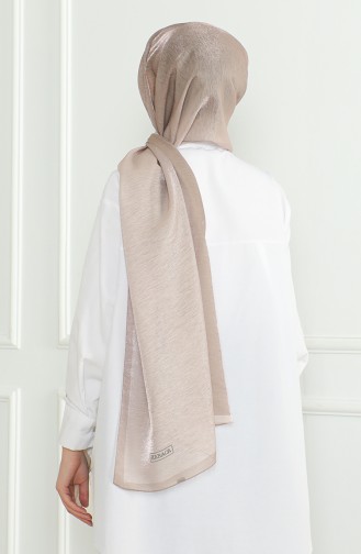 Karaca Gradient Glitter Shawl 81059-06 Beige 81059-06