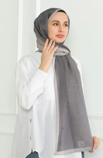 Karaca Gradient Shimmer Schal 81059-08 Grau Beige 81059-08