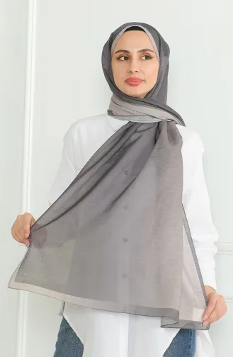 Karaca Gradient Shimmer Schal 81059-08 Grau Beige 81059-08