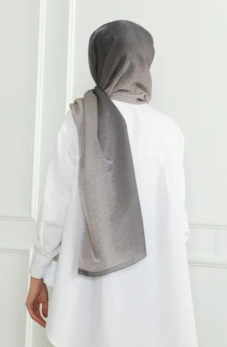 Karaca Gradient Shimmer Schal 81059-08 Grau Beige 81059-08