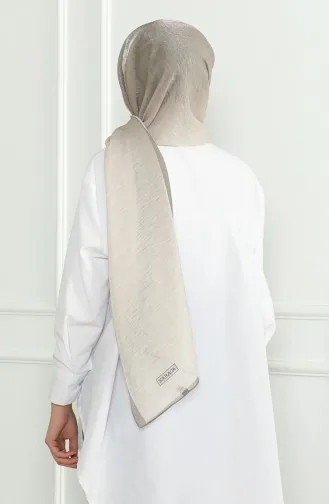 Karaca Châle Chatoyant Dégradé 81059-09 Beige Khaki 81059-09