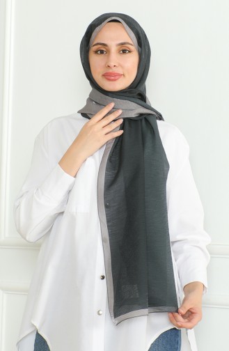 Karaca Gradient Glitter Shawl 81059-10 Smoke Black 81059-10