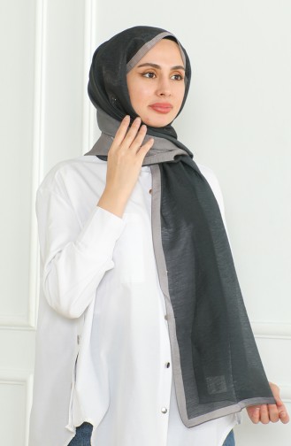 Karaca Gradient Glitter Shawl 81059-10 Smoke Black 81059-10