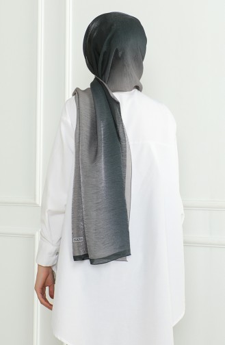 Karaca Gradient Glitter Shawl 81059-10 Smoke Black 81059-10