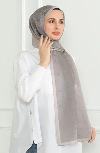 Karaca Gradient Glitter Shawl 81059-16 Mink 81059-16