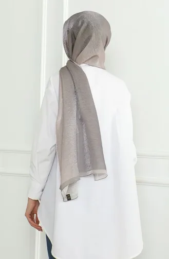 Karaca Gradient Glitter Shawl 81059-16 Mink 81059-16