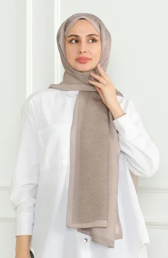 شال سادة كاراجا 81059-18 بني فاتح 81059-18